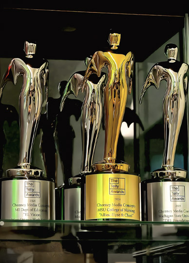 Cheeney Media Telly awards CU CU