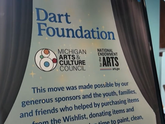 dart foundation sign